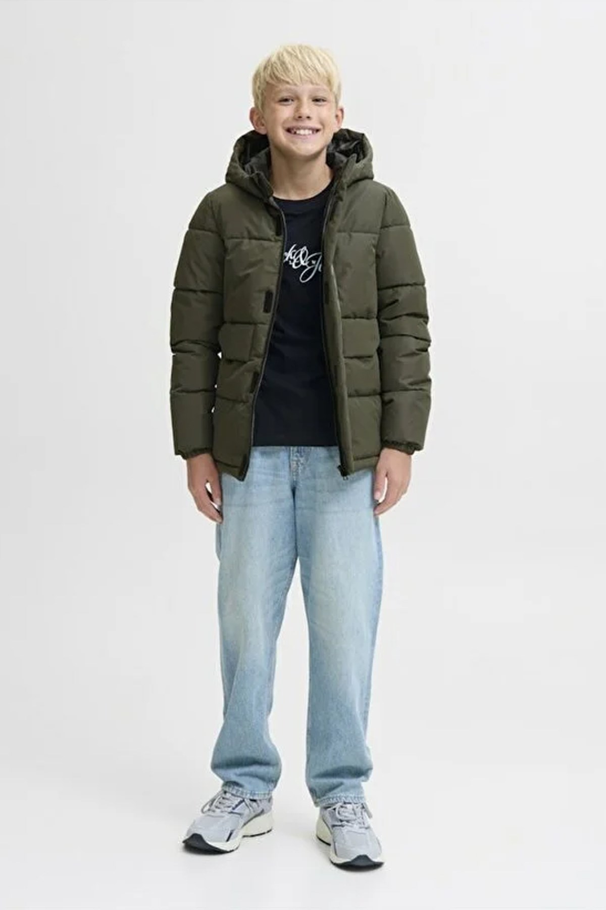 Jack & Jones Jcospeed Çocuk Mont Yeşil