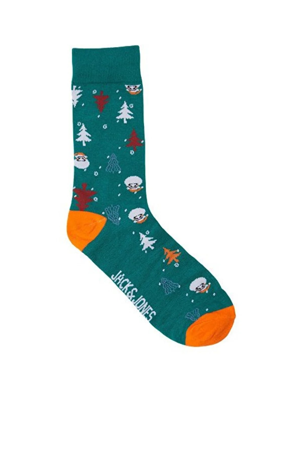 Jack & Jones 3'lü ünisex Çorap 12246141 Kırmızı