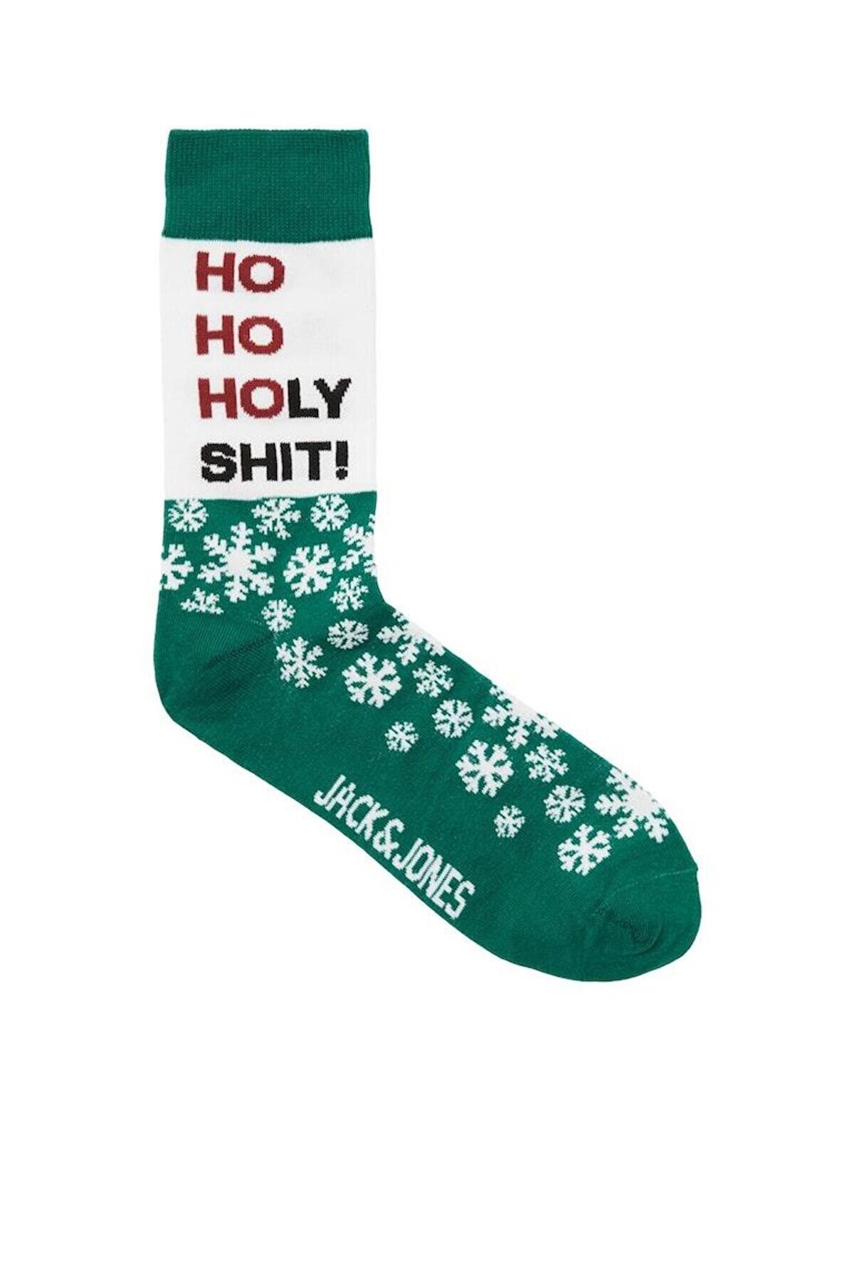 Jack & Jones Jacxmas Gift 3'lü Erkek Çorap 12246162 Kırmızı