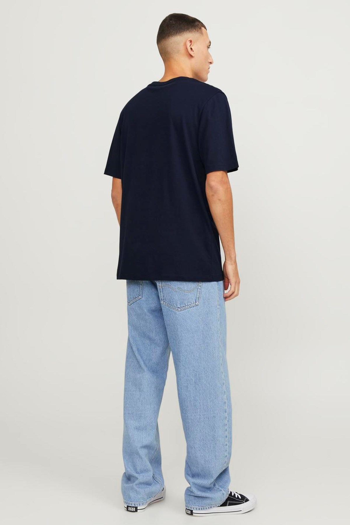 Jack & Jones Erkek Tişört 12246690 Lacivert