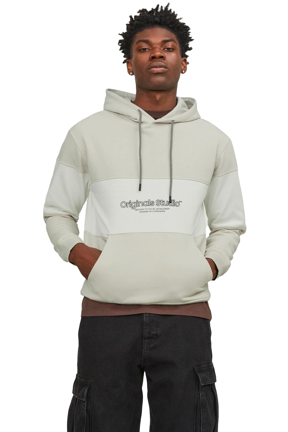Jack & Jones Erkek Sweatshirts 12246802 Bej