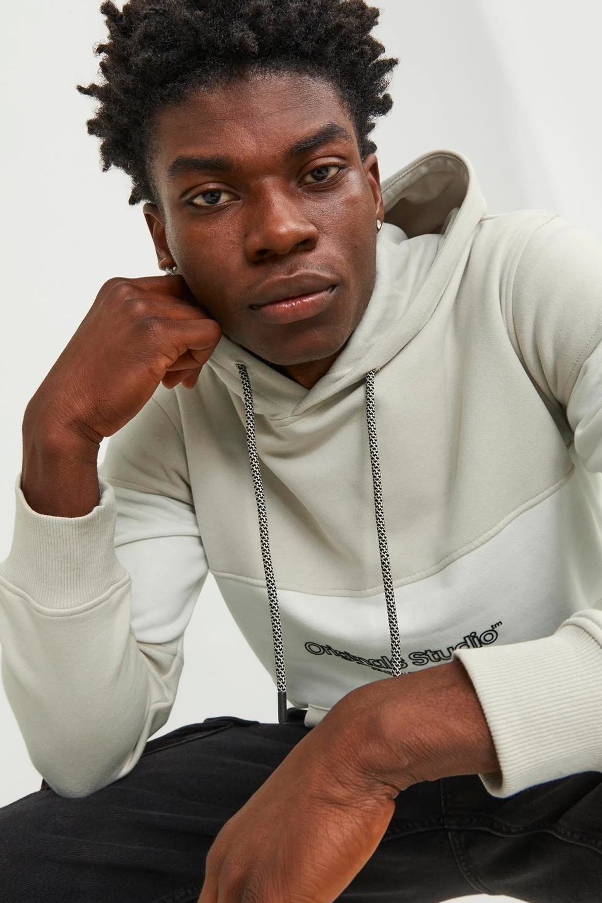 Jack & Jones Erkek Sweatshirts 12246802 Bej