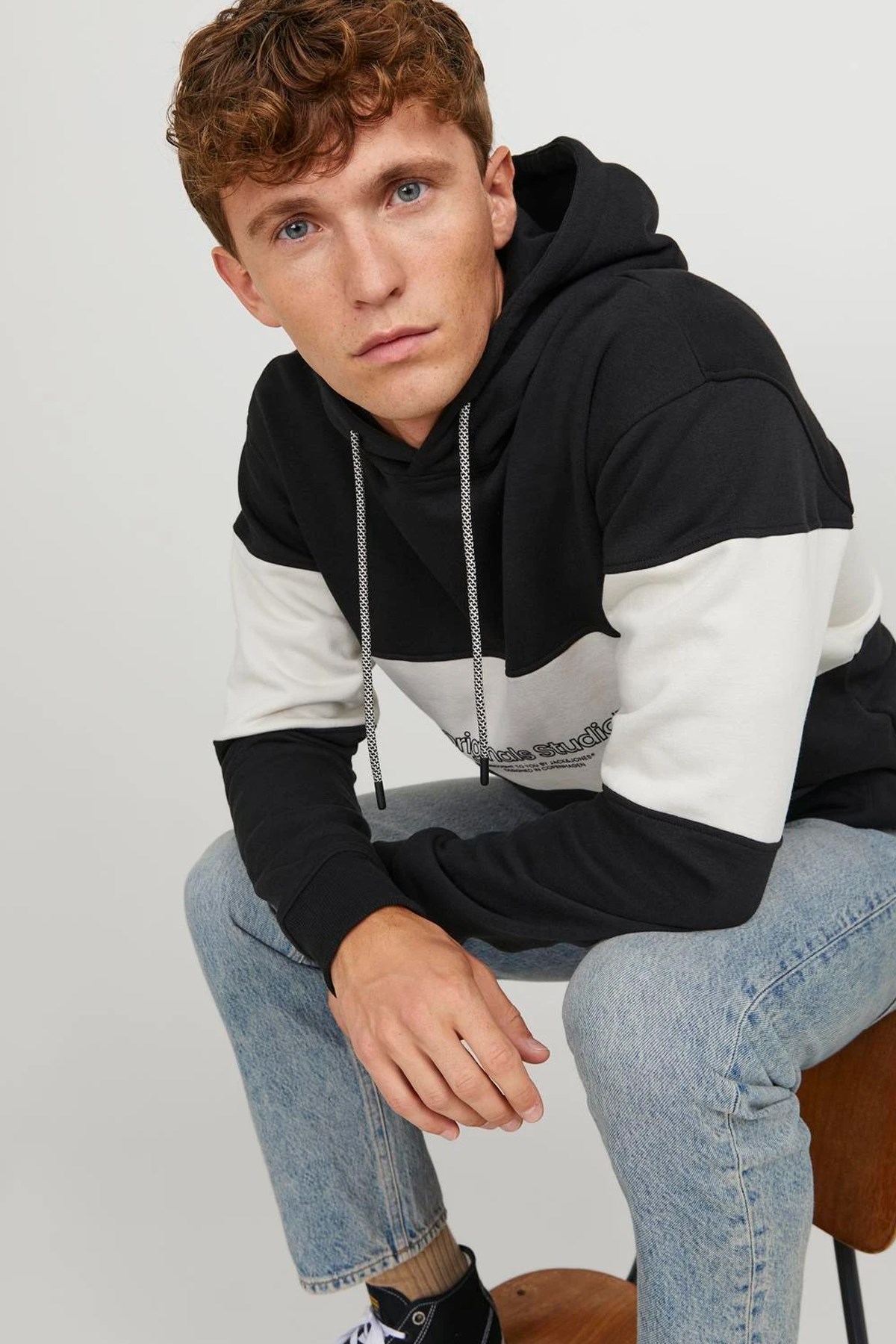 Jack & Jones Erkek Sweatshirts 12246802 Siyah