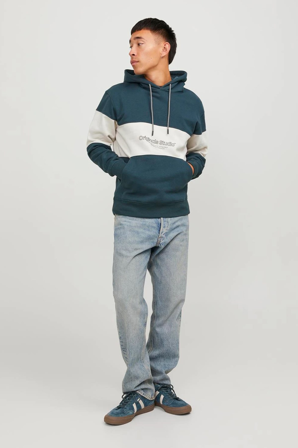 Jack & Jones Erkek Sweatshirts 12246802 Yeşil