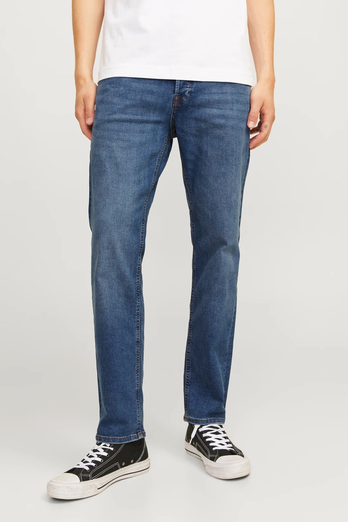 Jack & Jones Jjimike Erkek Jean 12246914 Mavi