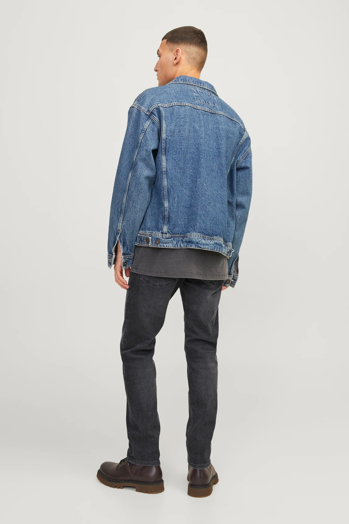 Jack & Jones Jjimike Jjoriginal Sq 270 Erkek Jean 12246915 Siyah