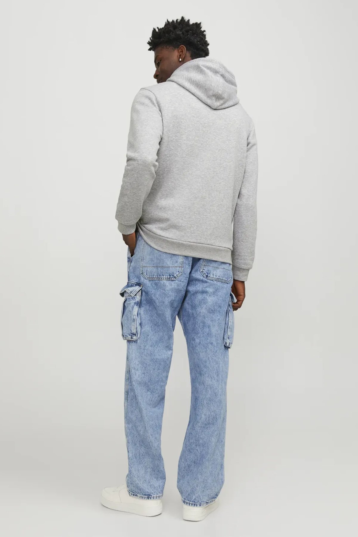 Jack & Jones Jcologan Erkek Sweatshirt 12246994 Gri