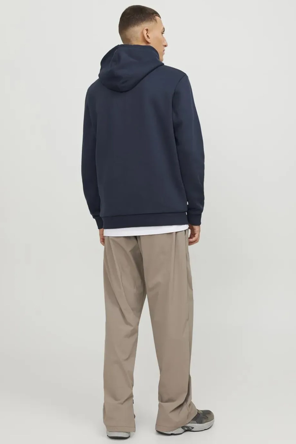 Jack & Jones Jcologan Erkek Sweatshirt 12246994 Lacivert