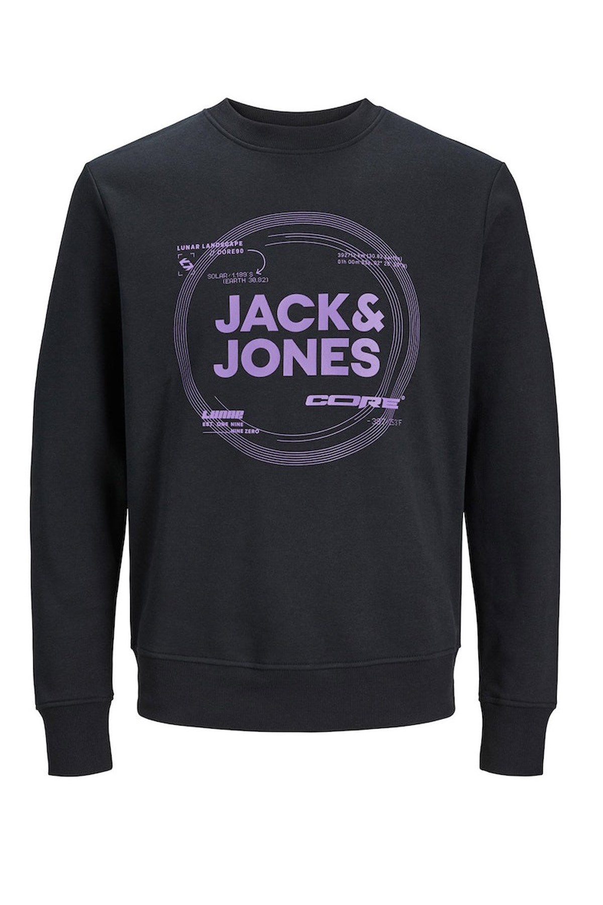 Jack & Jones Erkek Sweatshirts 12247049 Siyah