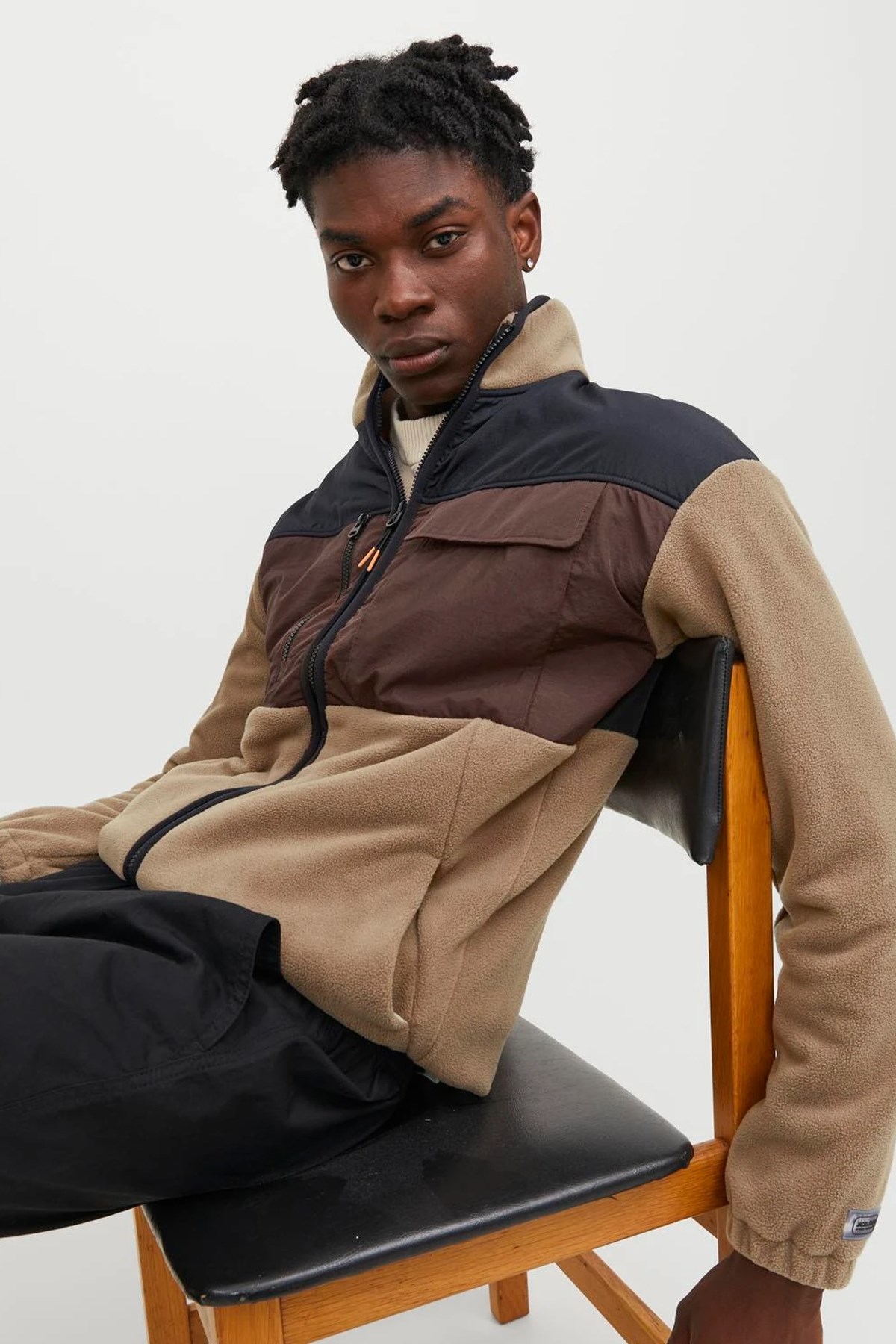 Jack & Jones Erkek Sweatshirts 12247261 Kahverengi