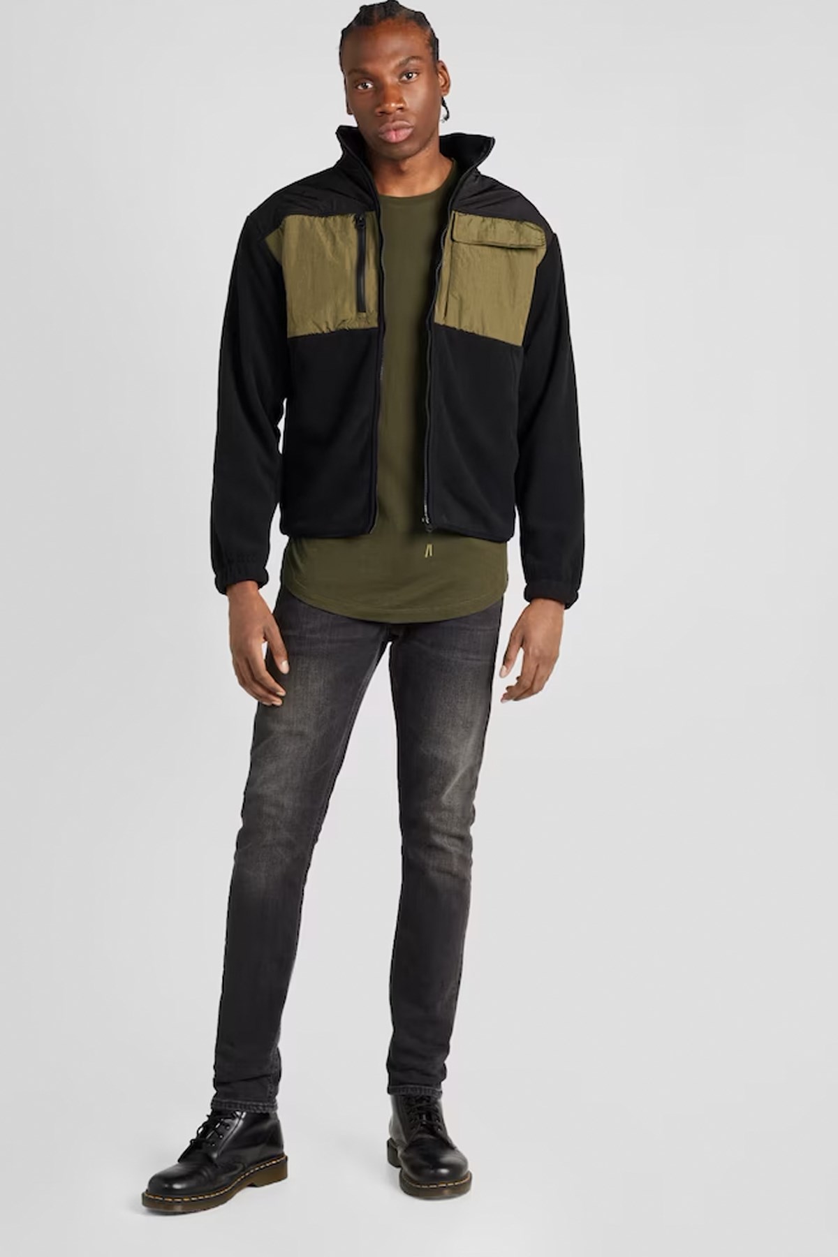 Jack & Jones Erkek Sweatshirts 12247261 Siyah