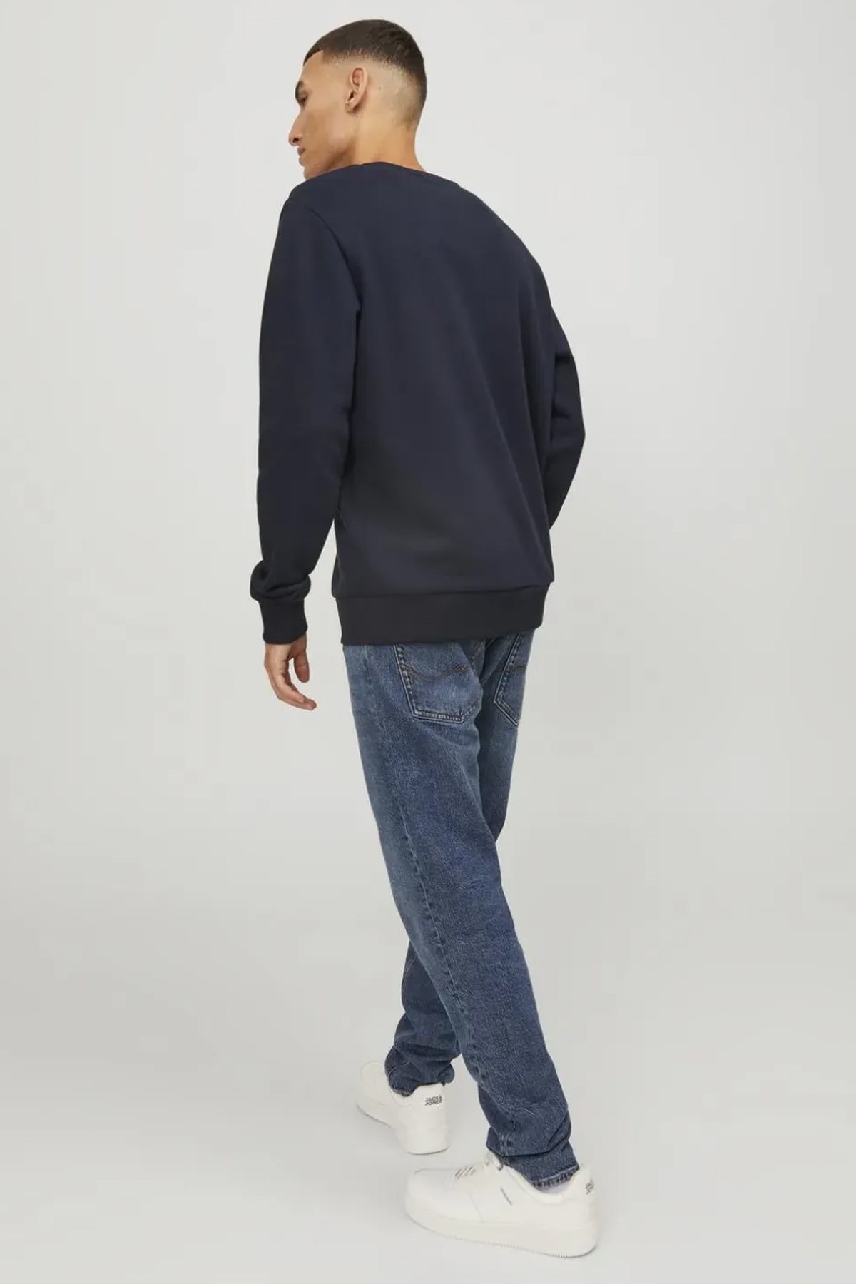 Jack & Jones Erkek Sweatshirts 12247523 Mavi