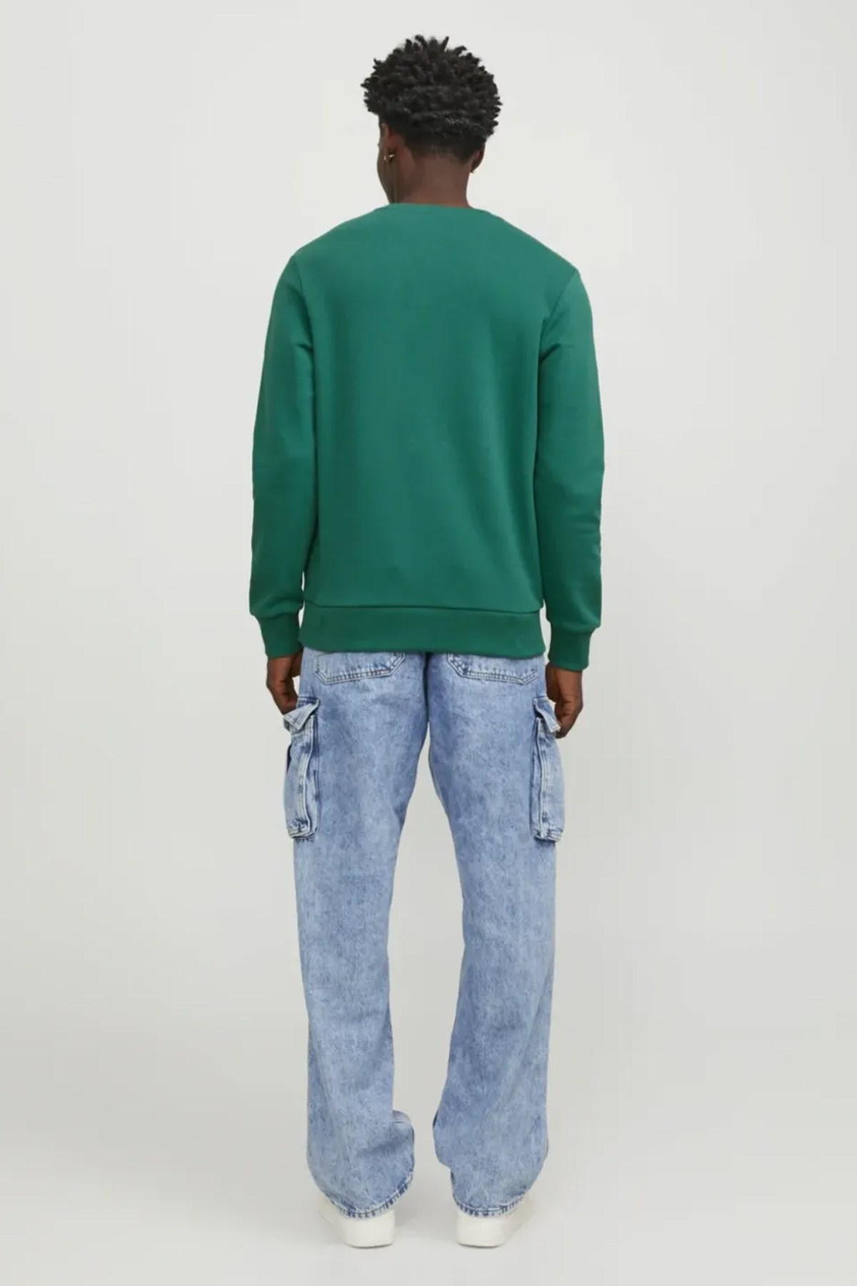 Jack & Jones Erkek Sweatshirts 12247523 Yeşil