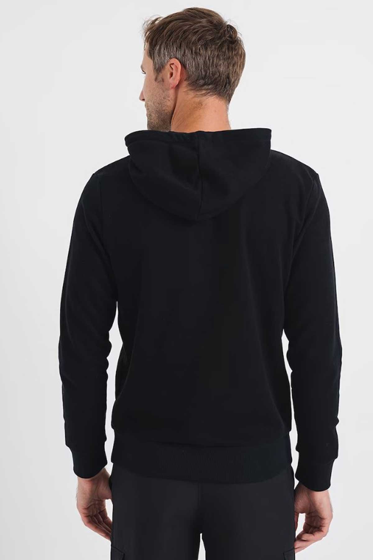Jack & Jones Jprblacarter Erkek Sweatshirt 12247891 Siyah