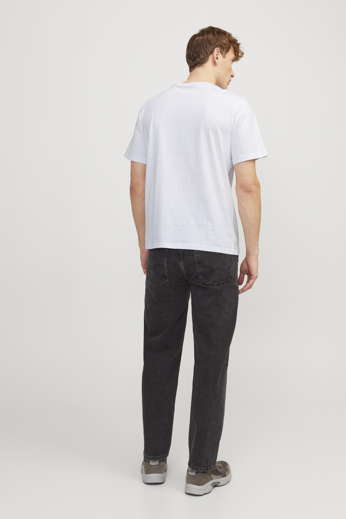 Jack & Jones Erkek Tişört 12247972 Beyaz