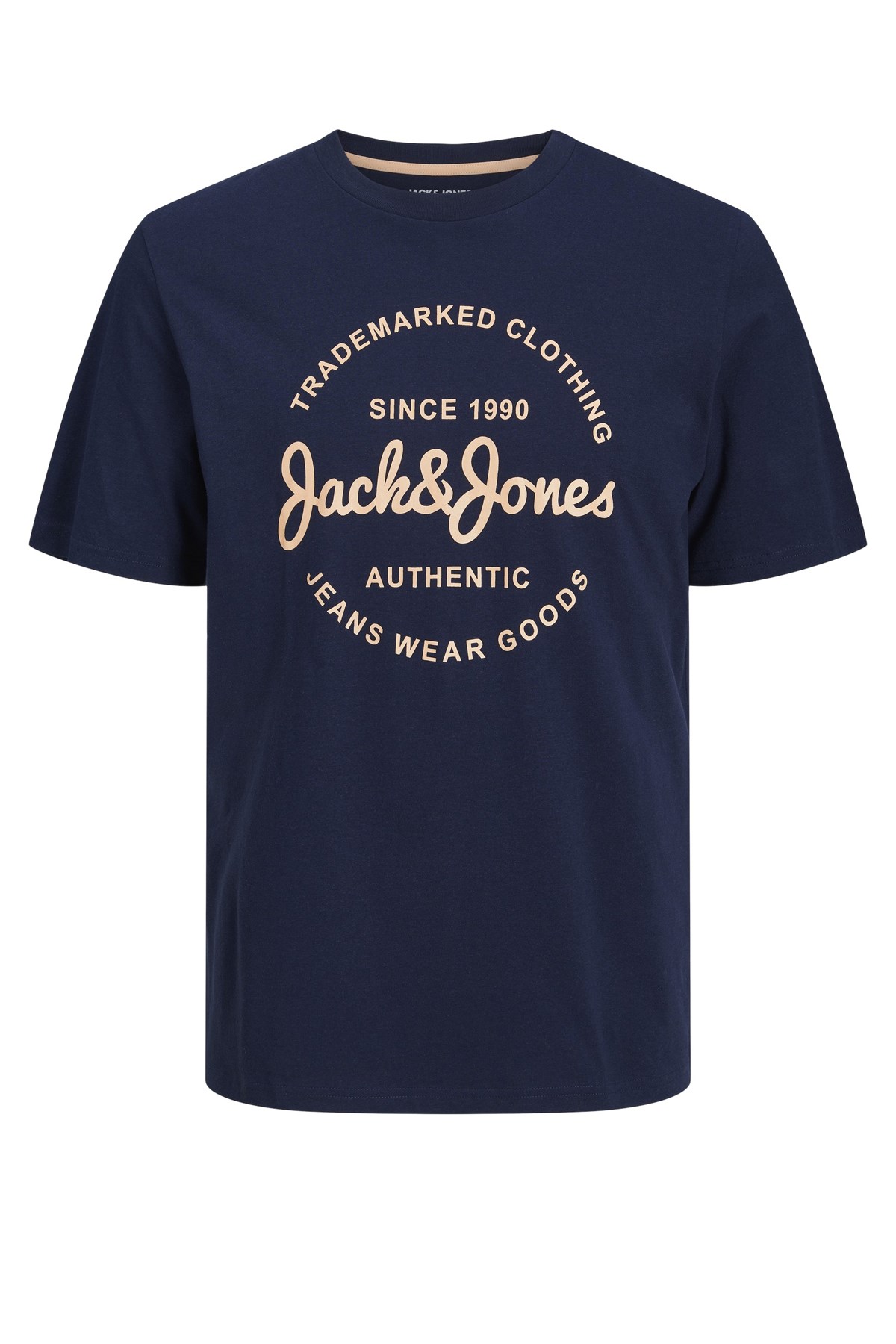 Jack & Jones Erkek Tişört 12247972 Lacivert