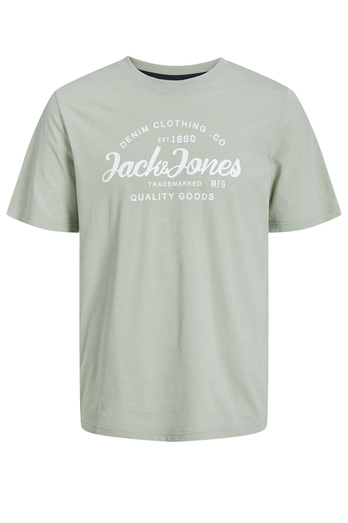 Jack & Jones Erkek Tişört 12247972 Yeşil