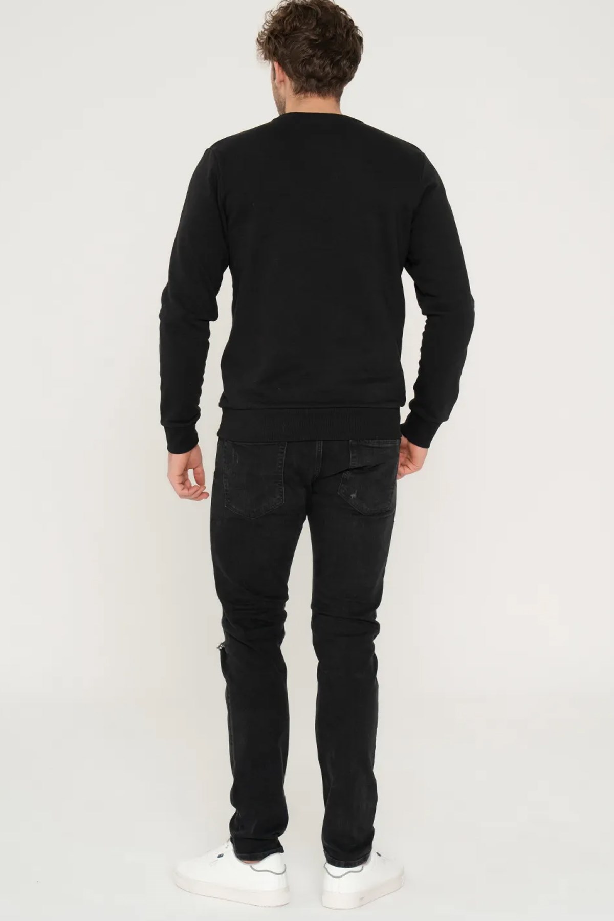 Jack & Jones Erkek Sweatshirts 12248288 Siyah