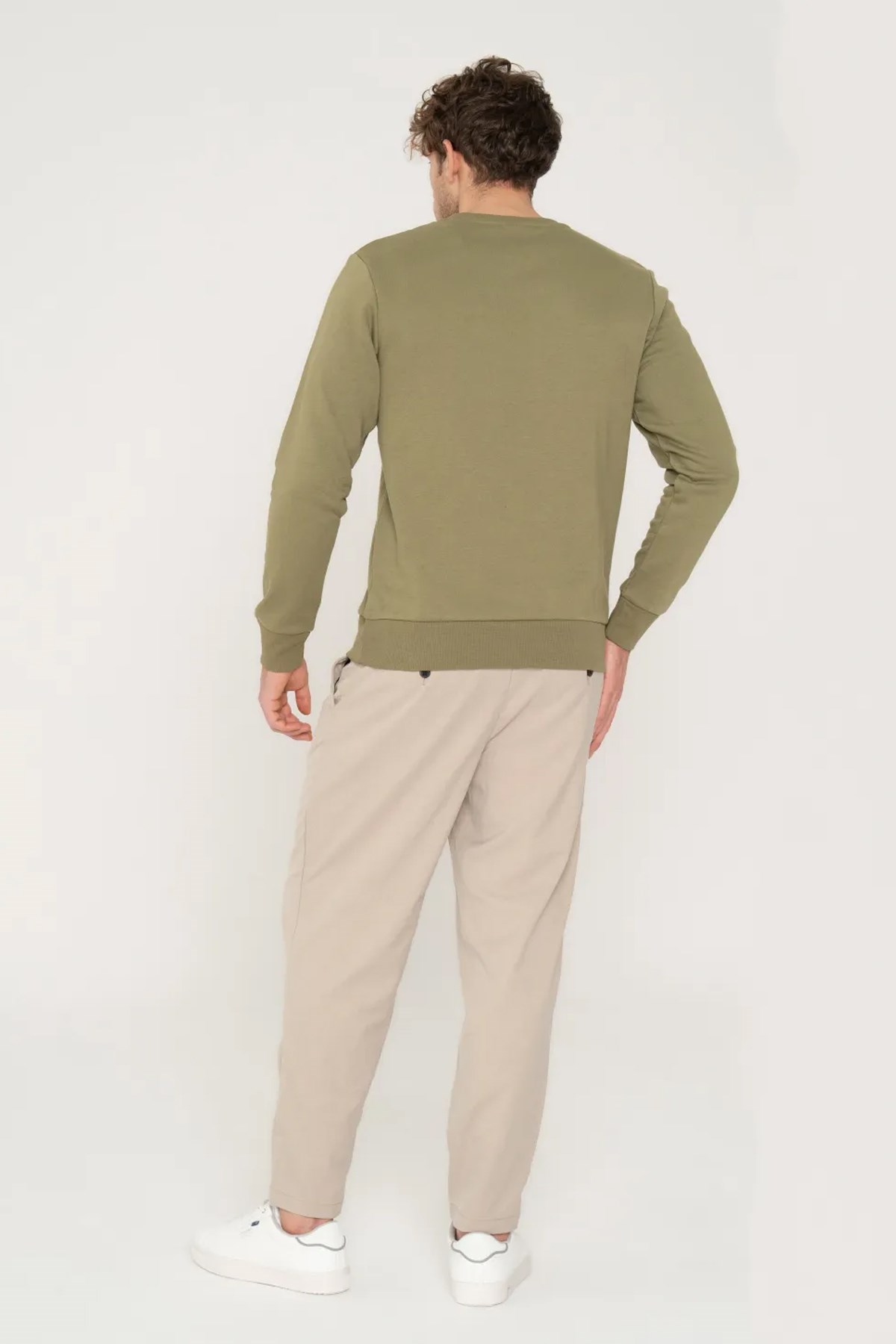 Jack & Jones Erkek Sweatshirts 12248288 Yeşil