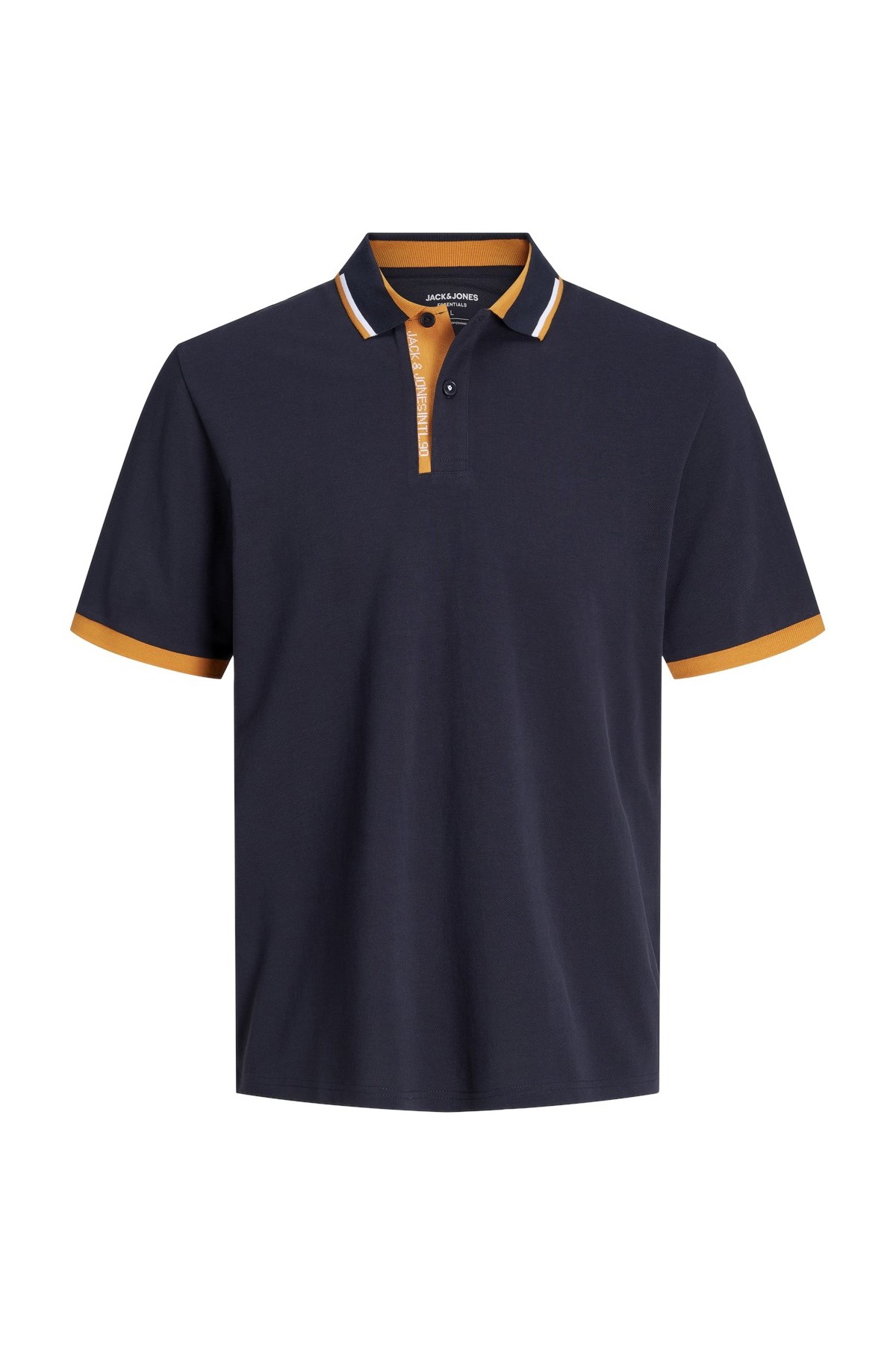 Jack & Jones Erkek Polo Yaka Tişört 12248442 Lacivert