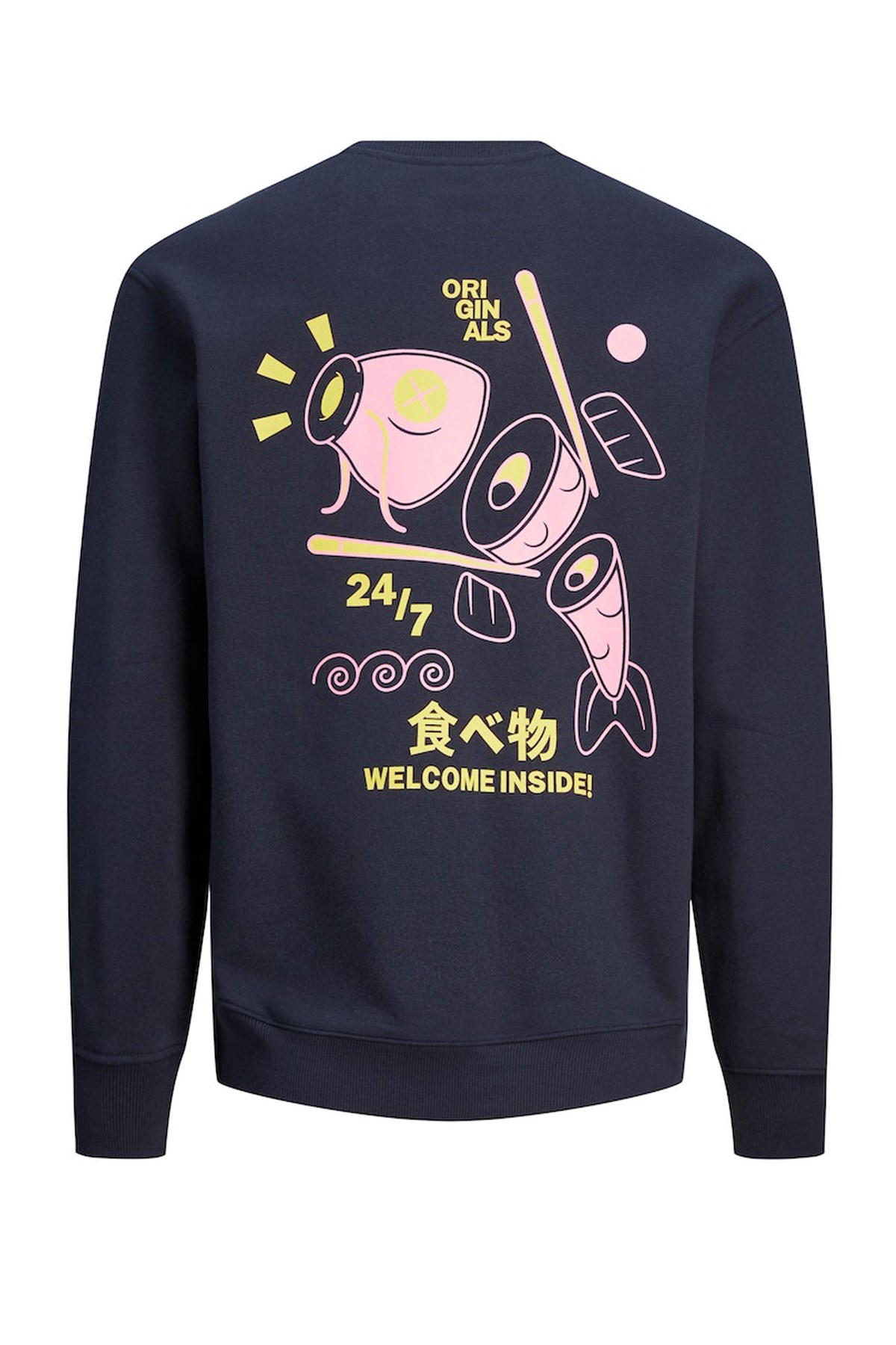 Jack & Jones Erkek Sweatshirts 12248538 Mavi