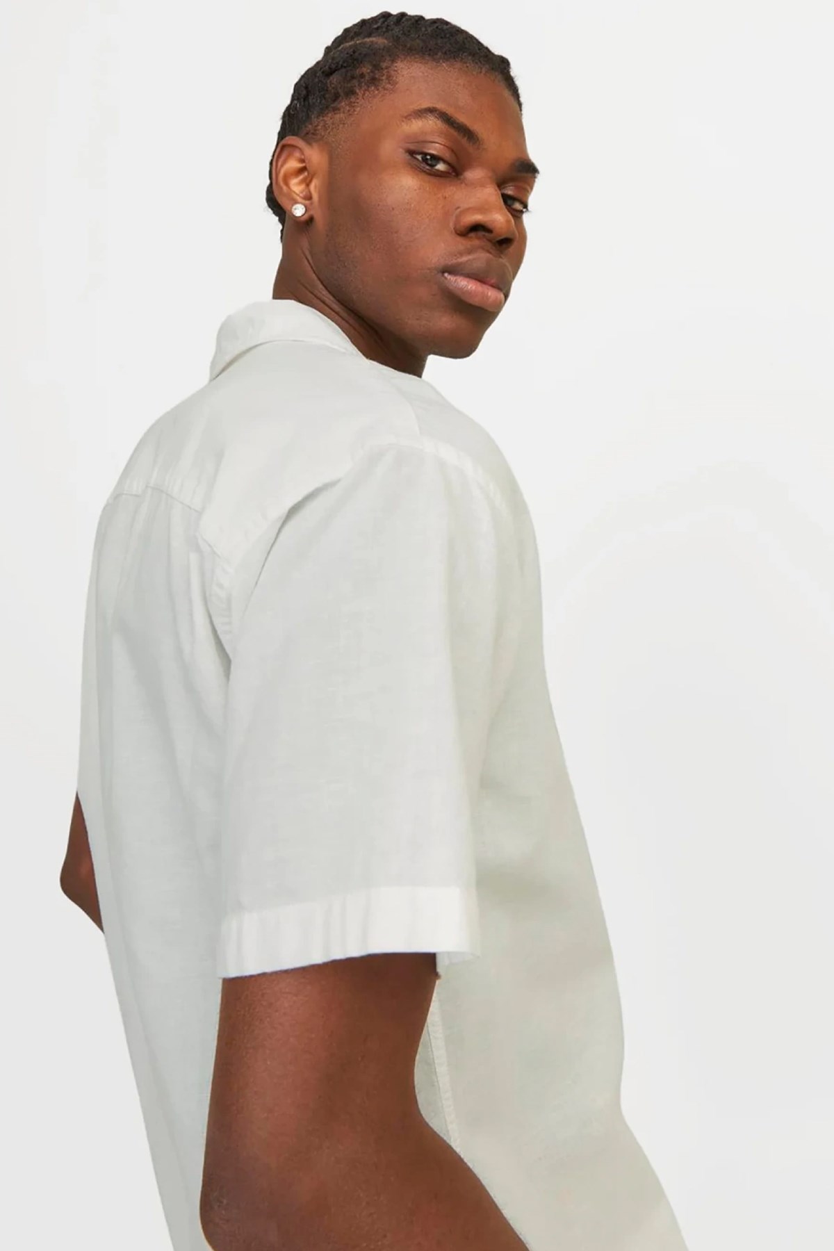 Jack & Jones Erkek Gömlek 12248594 Beyaz