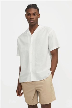 Jack & Jones Erkek Gömlek 12248594 Beyaz