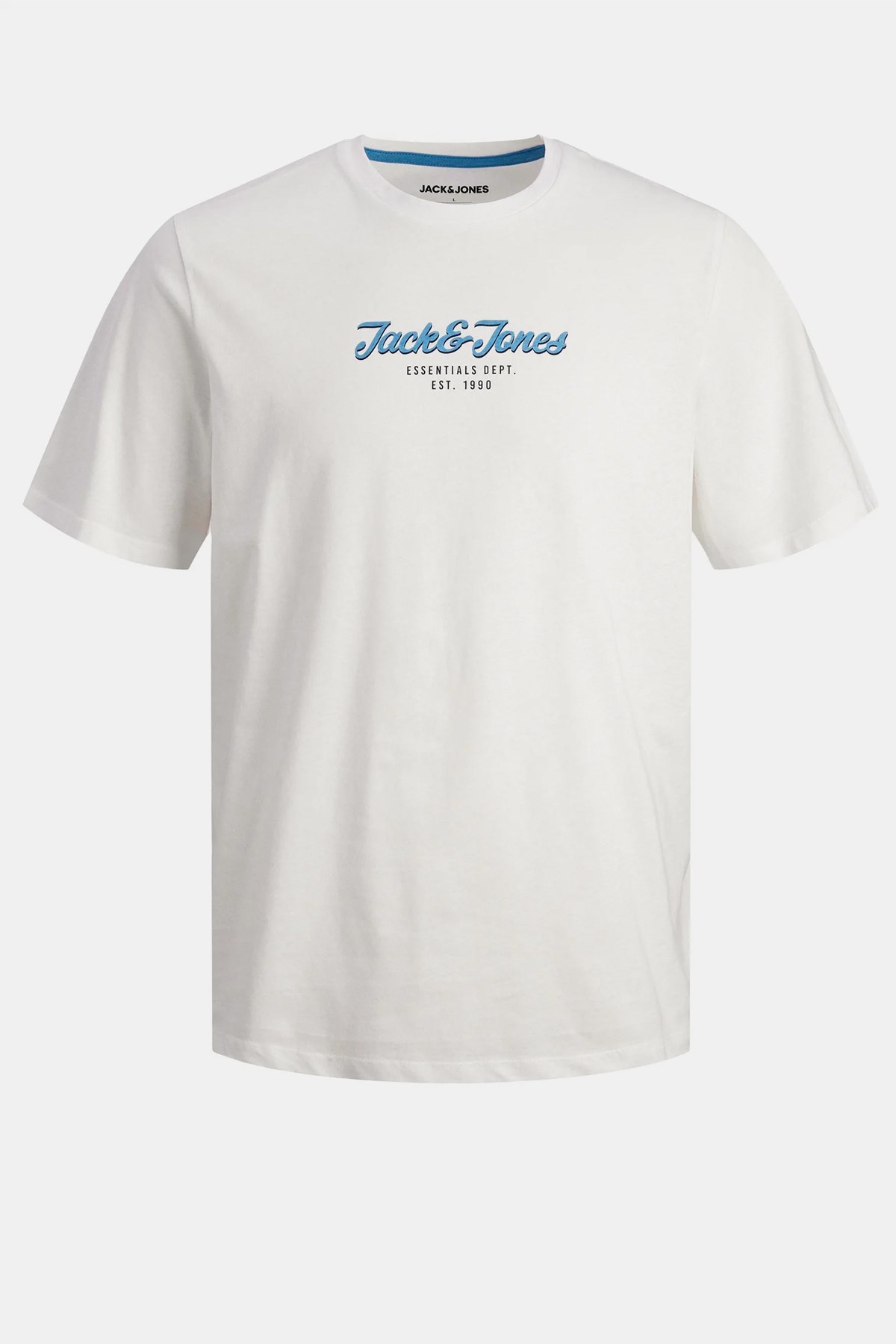 Jack & Jones Erkek Tişört 12248600 Beyaz