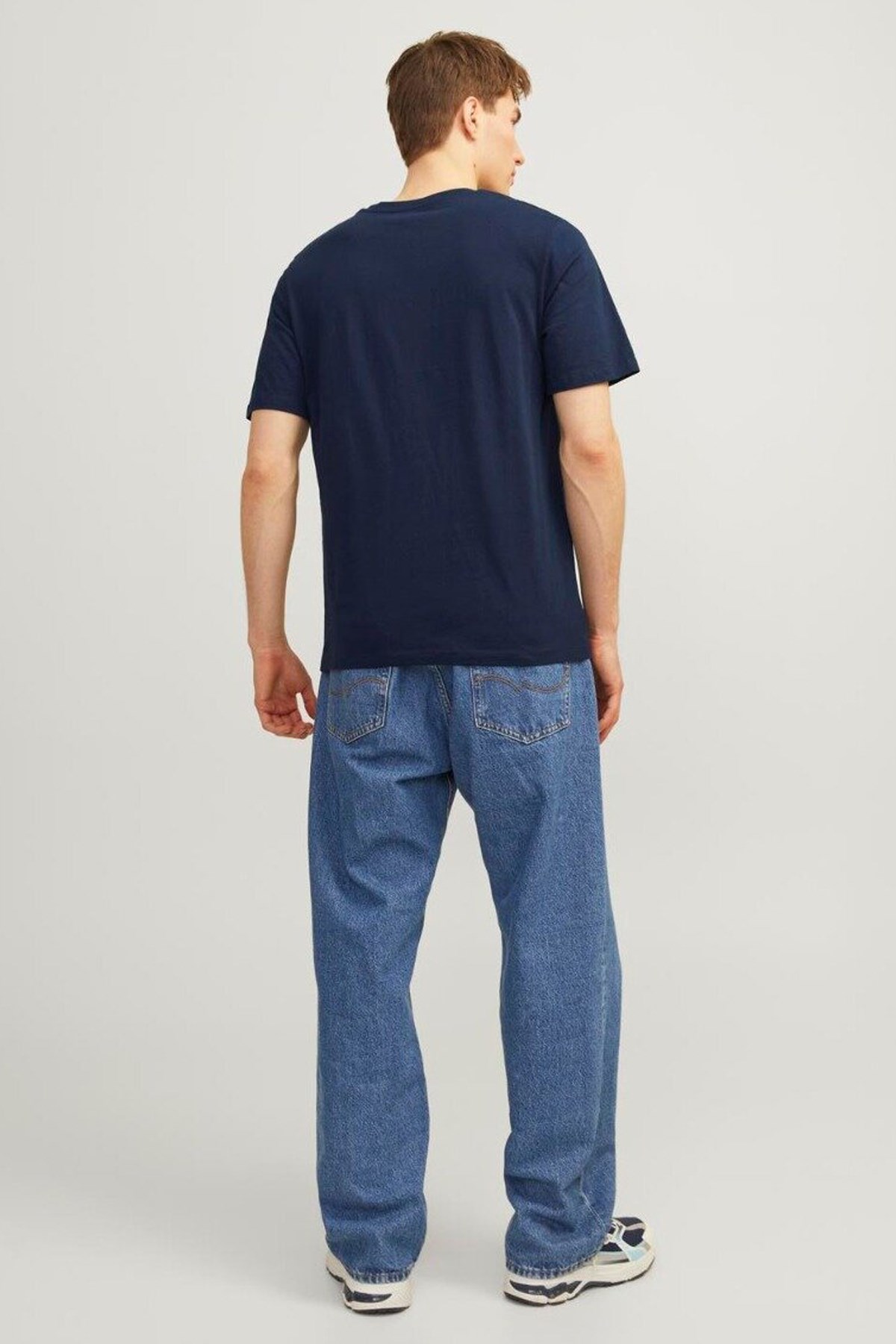 Jack & Jones Erkek Tişört 12248600 Lacivert