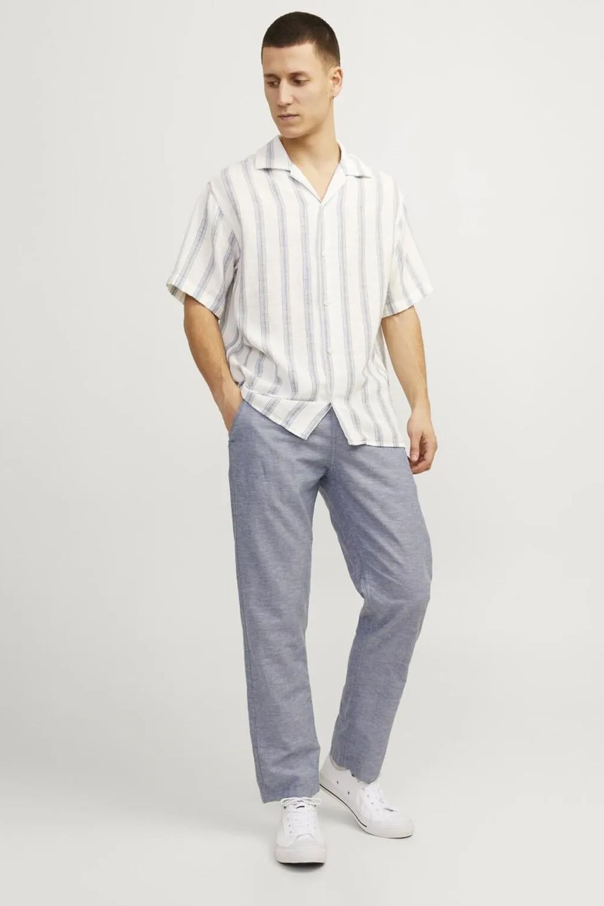 Jack & Jones Jpstkane Summer Erkek Jogger 12248606 Mavi