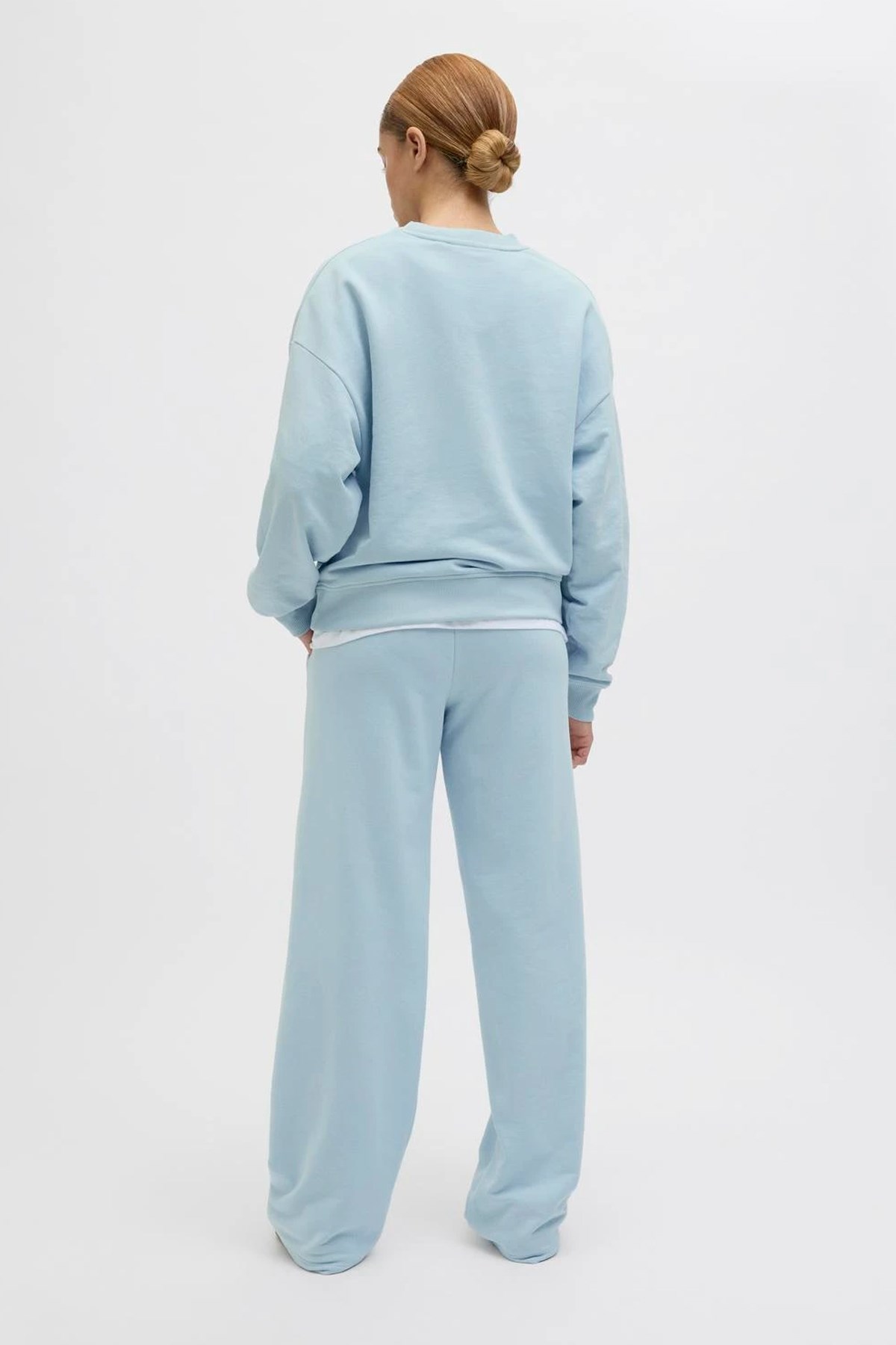 Jack & Jones Jxalfa Kadın Sweatshirt 12248648 Mavi