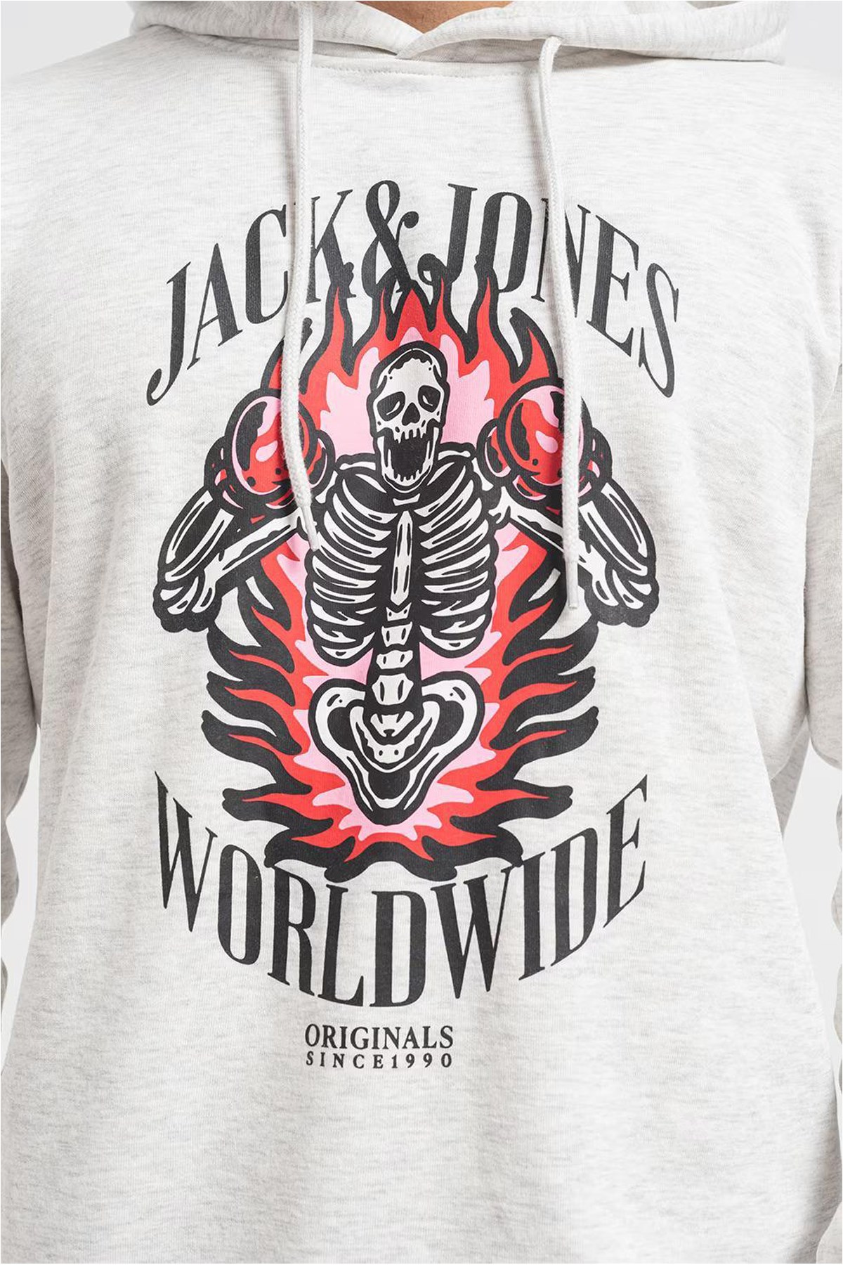 Jack & Jones Erkek Sweatshirts 12248898 Gri