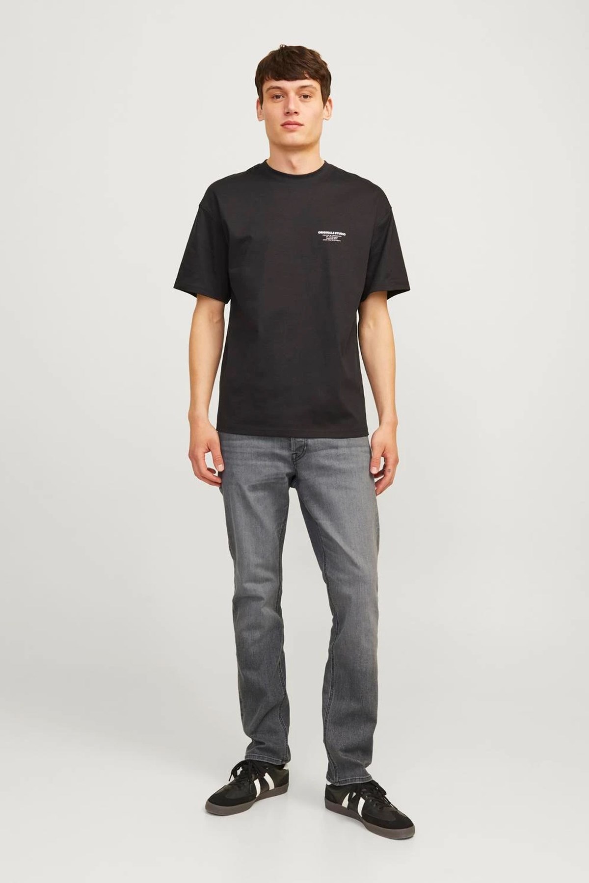Jack & Jones Jjiglenn Jjoriginal Sq 703 Erkek Jean 12249189 Gri