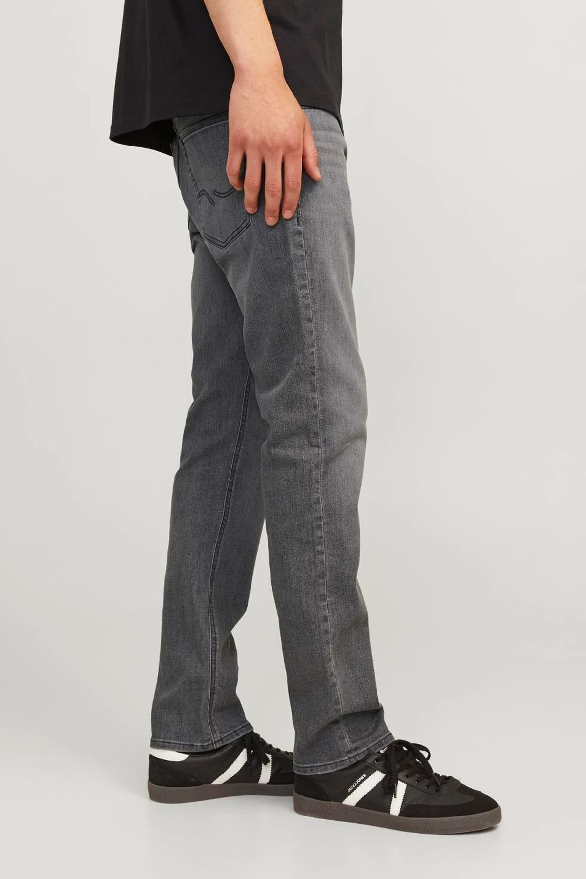 Jack & Jones Jjiglenn Jjoriginal Sq 703 Erkek Jean 12249189 Gri