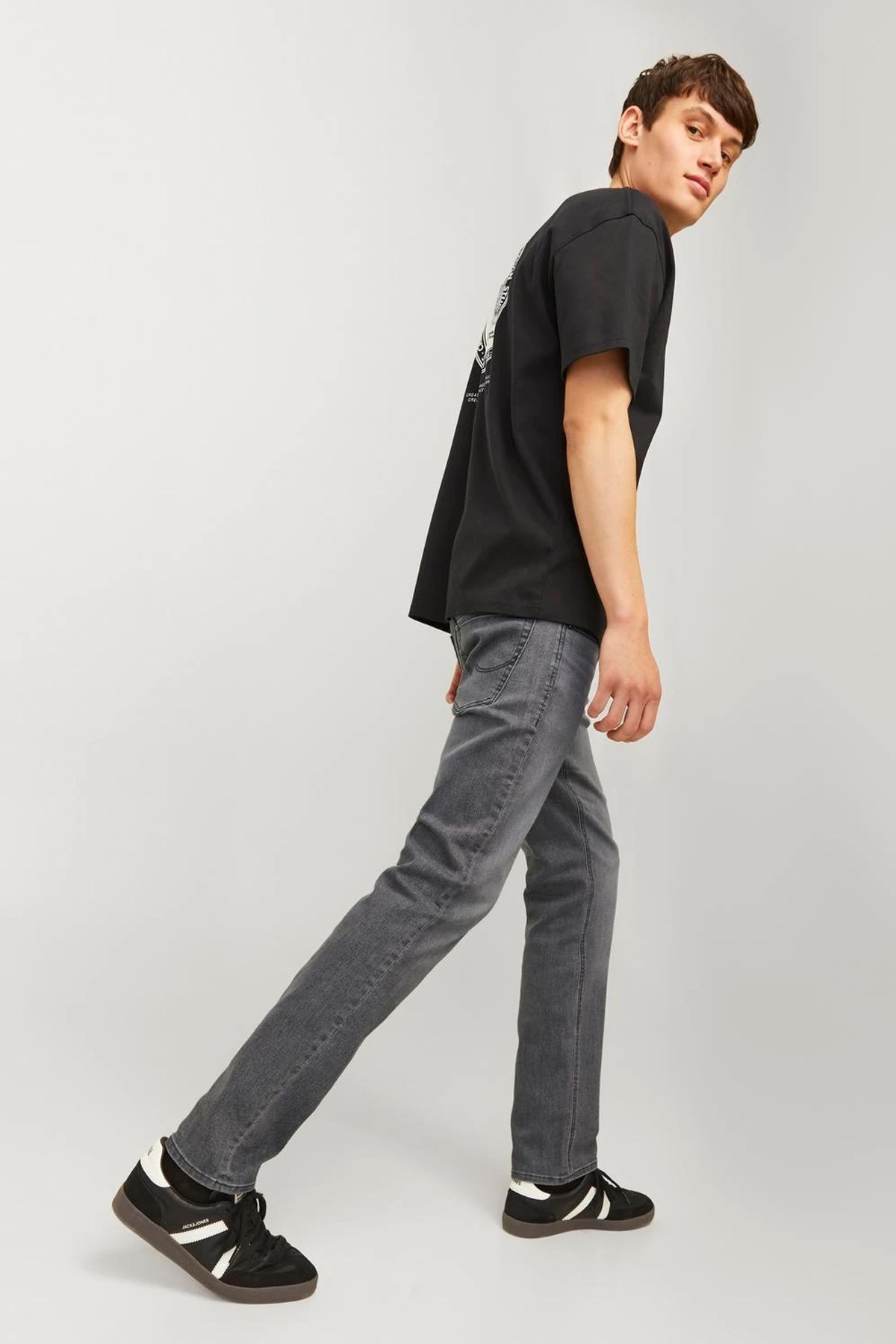 Jack & Jones Jjiglenn Jjoriginal Sq 703 Erkek Jean 12249189 Gri