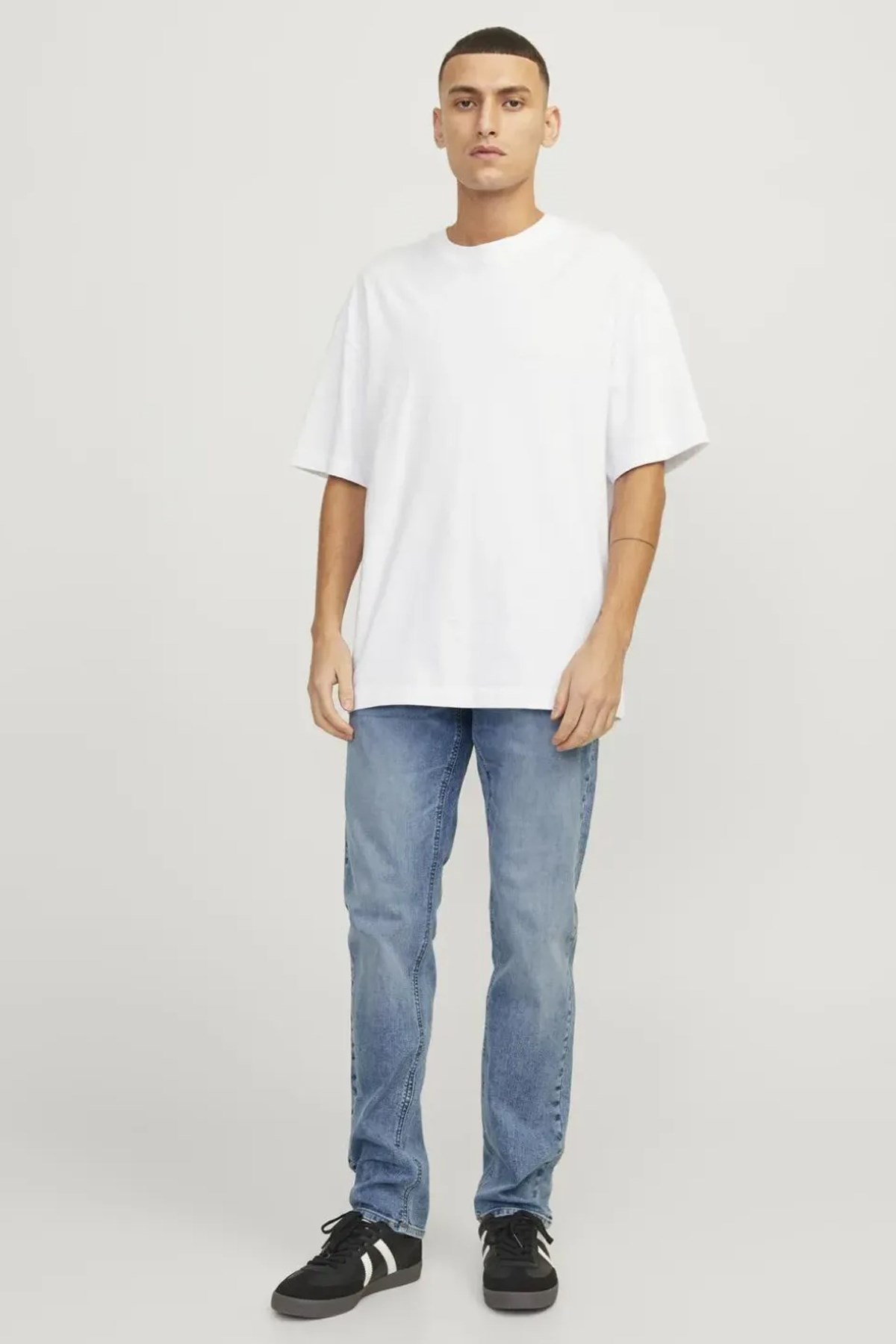 Jack & Jones Erkek Jeans 12249191 Mavi