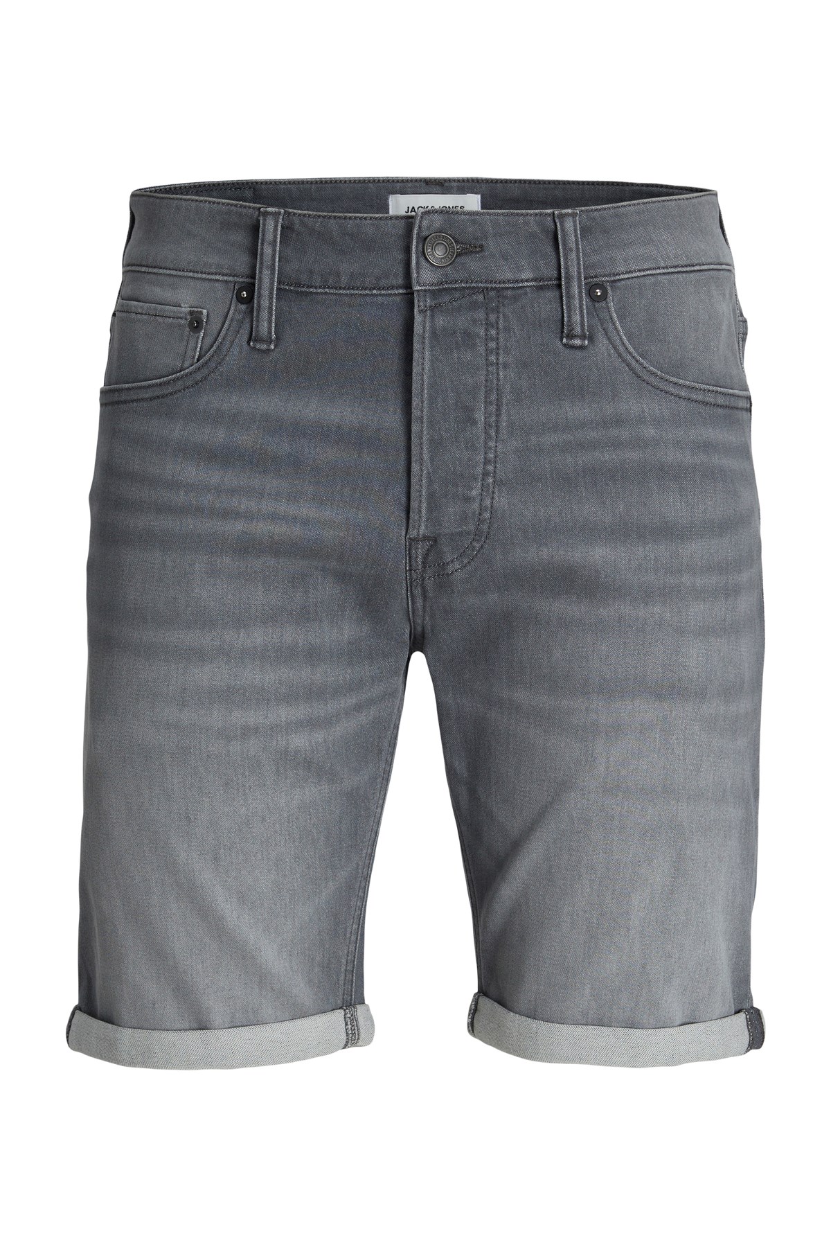 Jack & Jones Erkek Kot Şort 12249214 Gri