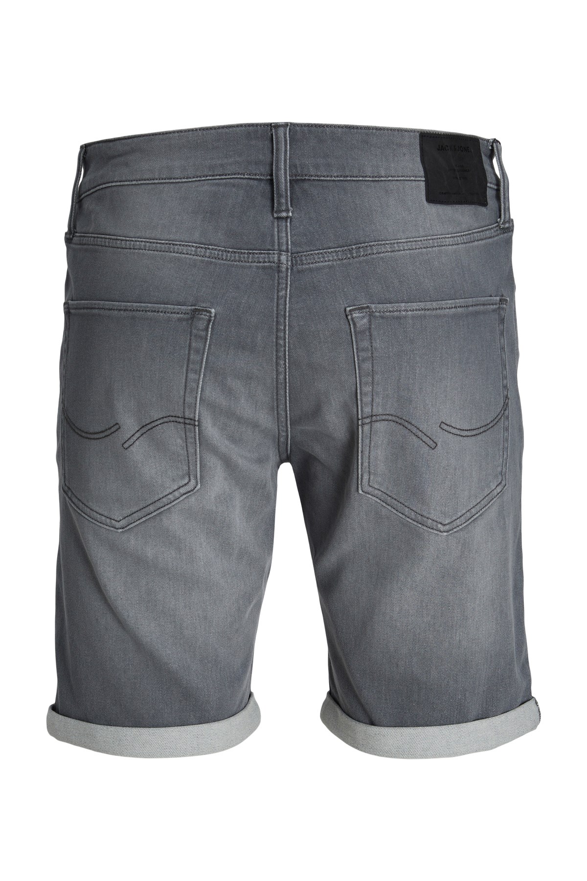 Jack & Jones Erkek Kot Şort 12249214 Gri