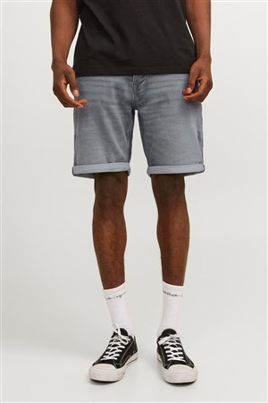 Jack & Jones Erkek Kot Şort 12249214 Gri