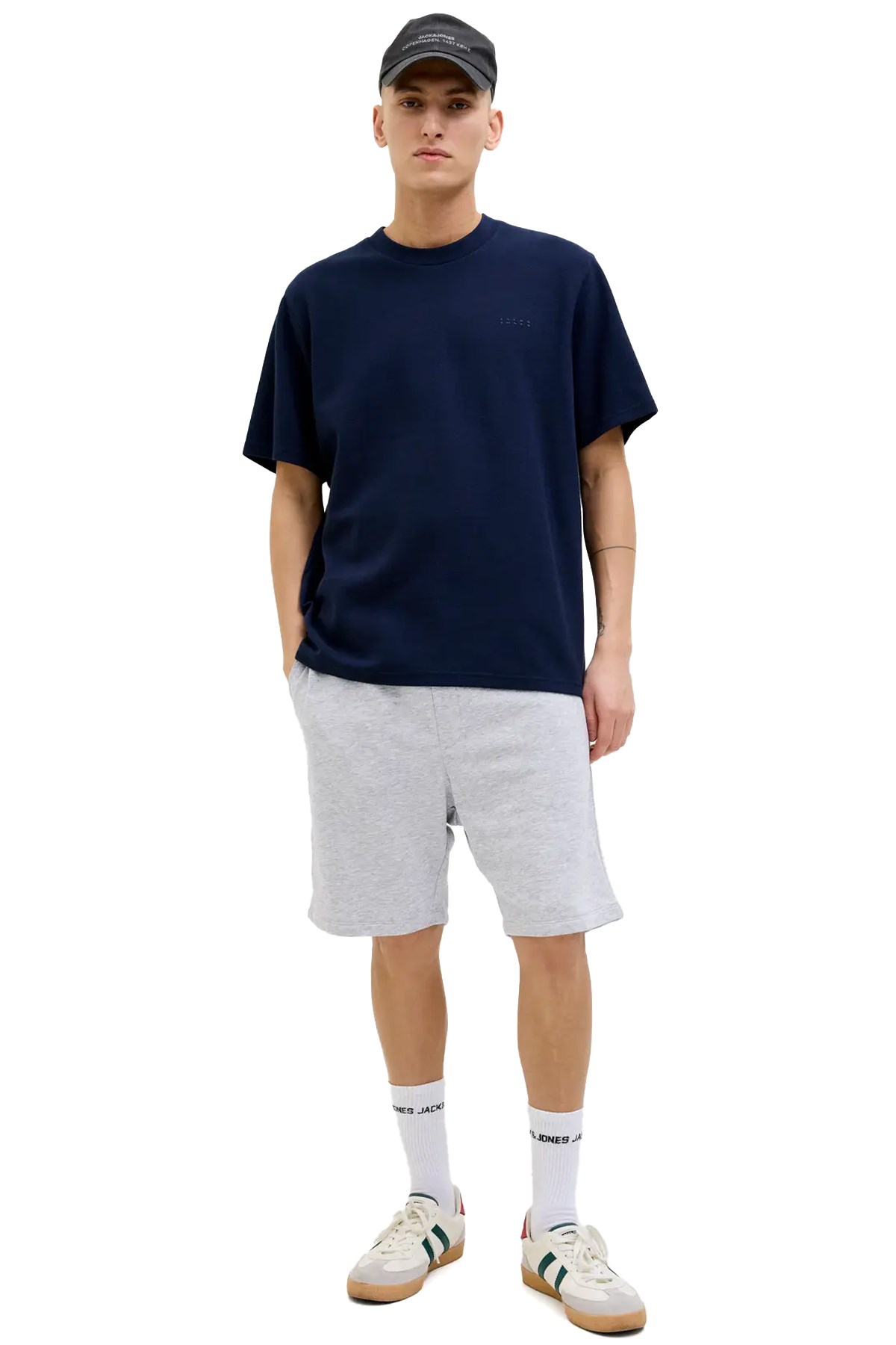 Jack & Jones Jpstgordon Erkek Şort 12249285 Gri
