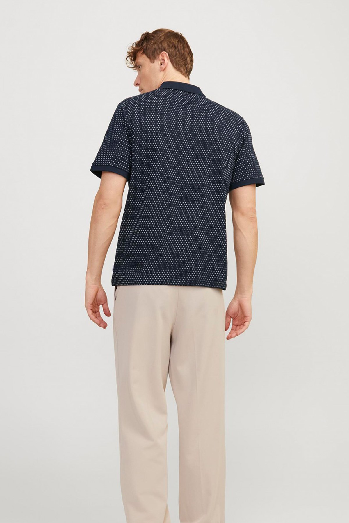 Jack & Jones Erkek Polo Yaka Tişört 12249286 Lacivert