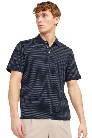 Jack & Jones Erkek Polo Yaka Tişört 12249286 Lacivert