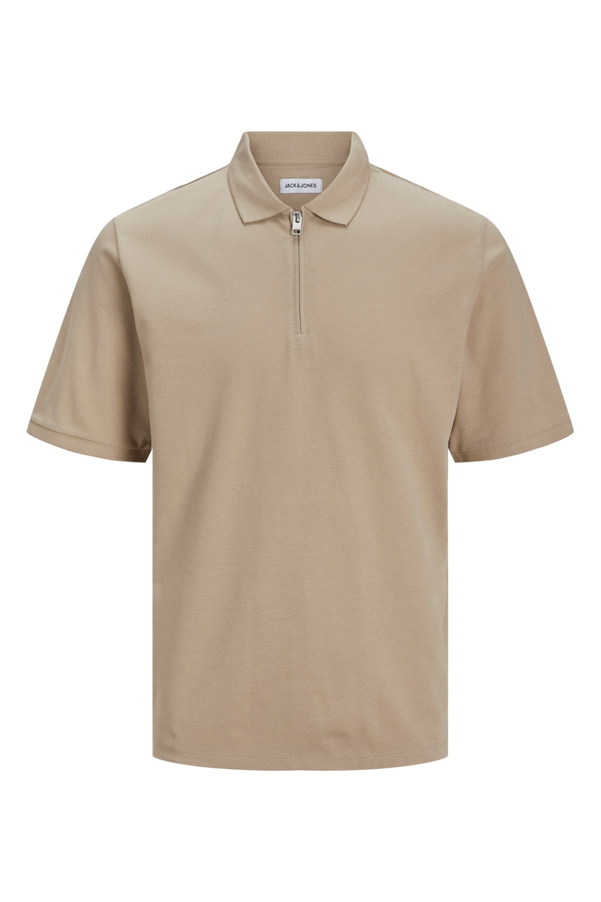 Jack & Jones Erkek Polo Yaka Tişört 12249324 Bej