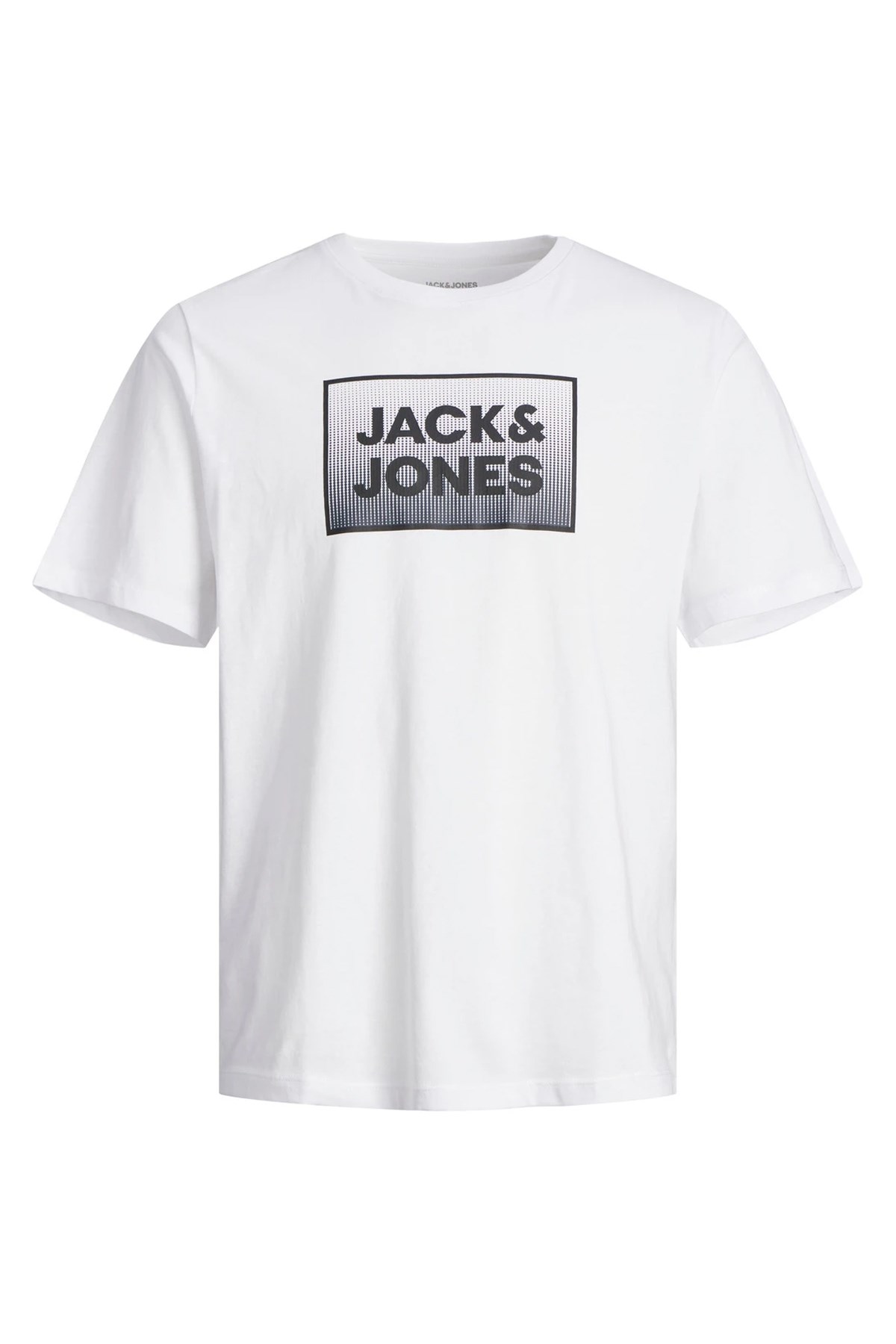 Jack & Jones Erkek Tişört 12249331 Beyaz