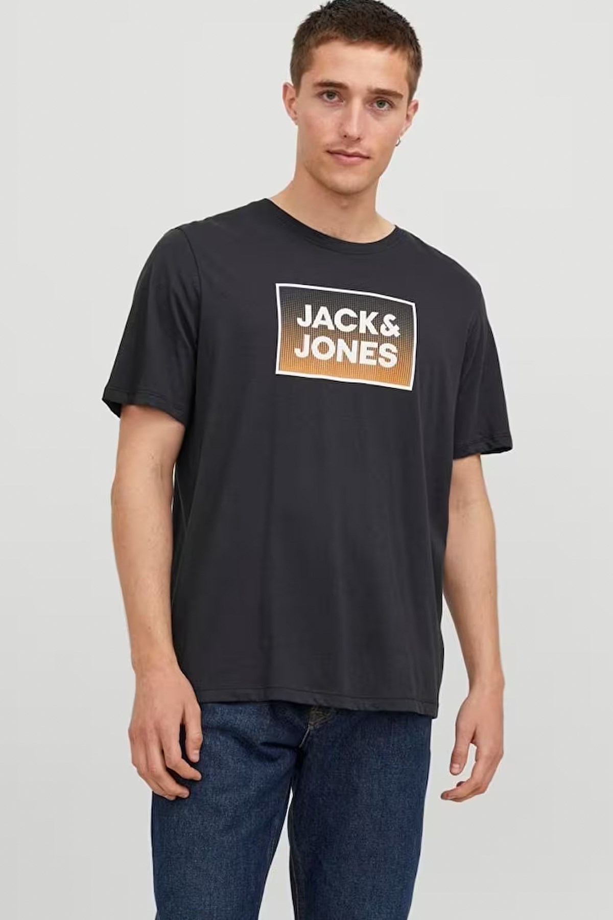 Jack & Jones Erkek Tişört 12249331 Lacivert