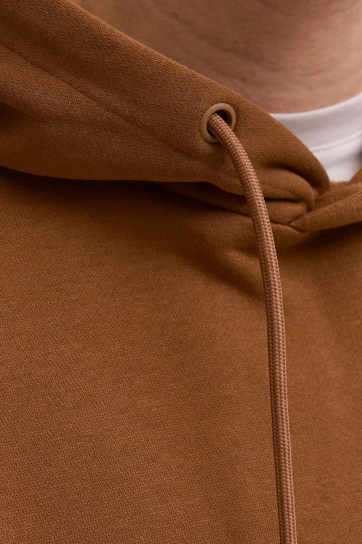 Jack & Jones Erkek Jjebradley Sweatshirt 12249340 Kahverengi