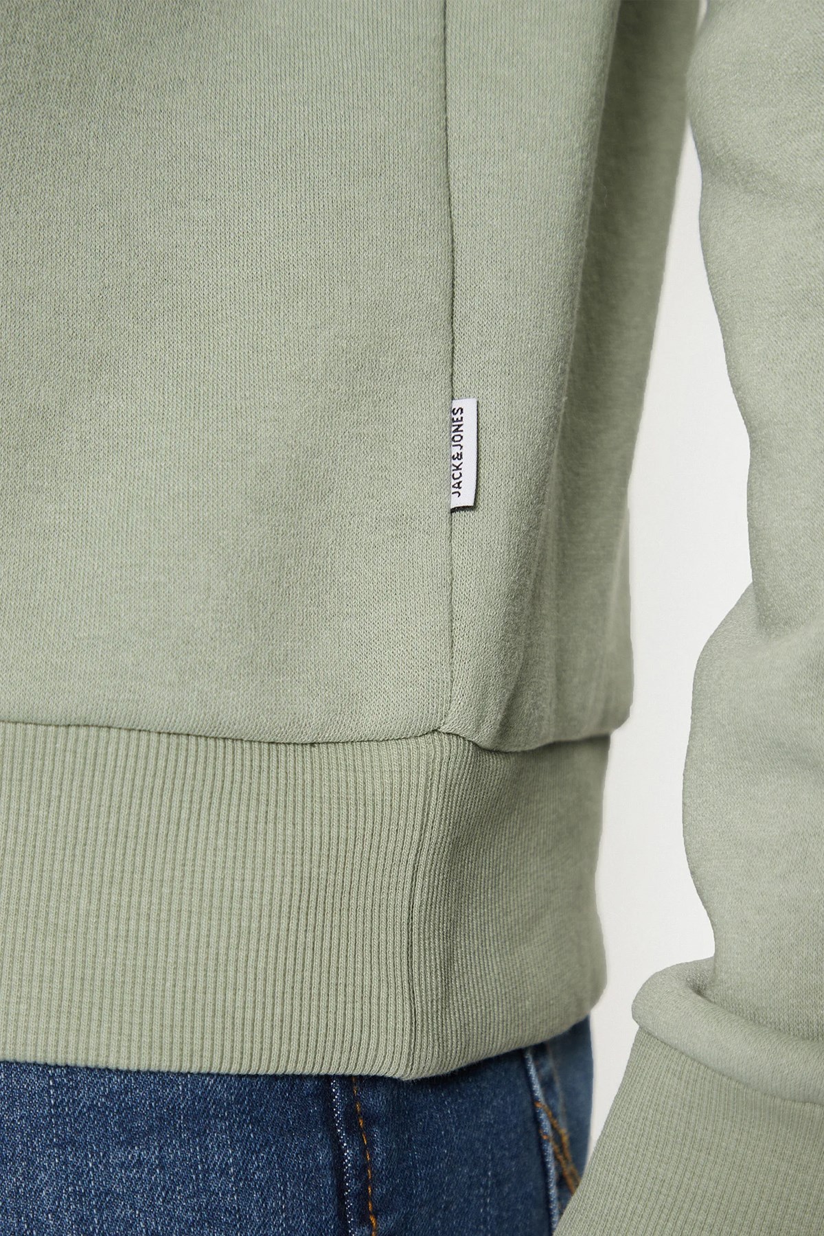 Jack & Jones Jjebradley Erkek Sweatshirt 12249341 Yeşil