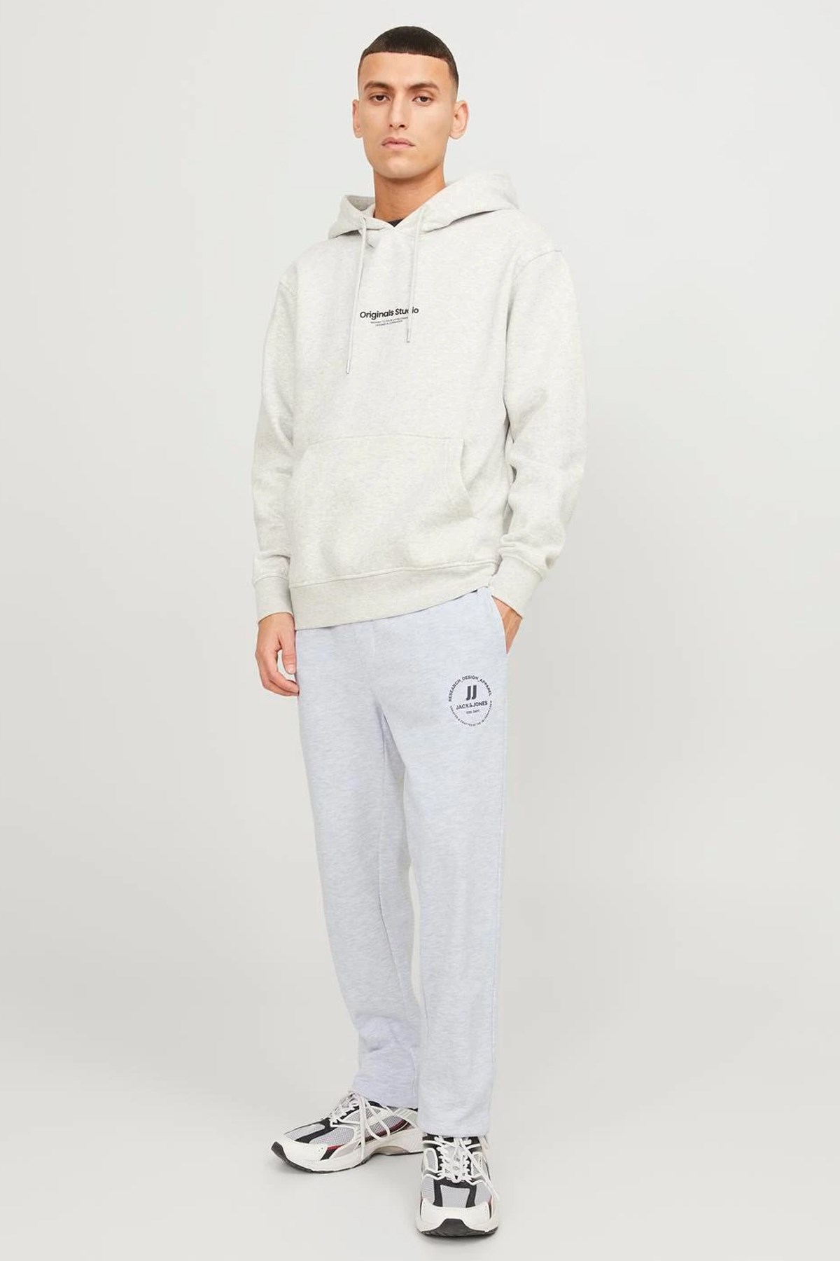 Jack & Jones Erkek Eşofman Altı 12249904 Beyaz