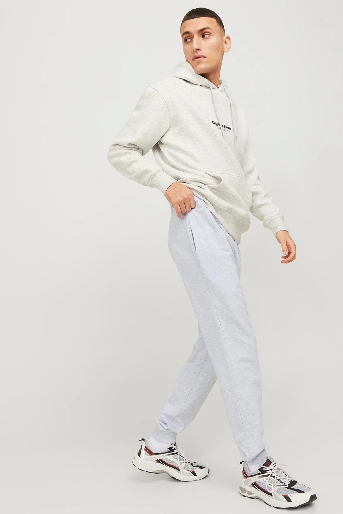 Jack & Jones Erkek Eşofman Altı 12249904 Beyaz
