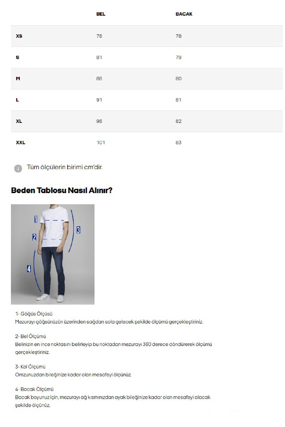 Jack & Jones Erkek Şort 12249922 Beyaz